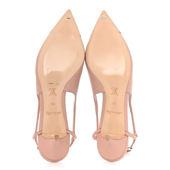 Louis Vuitton Calfskin Urban Twist Slingback Pumps - Picture 3 of 9